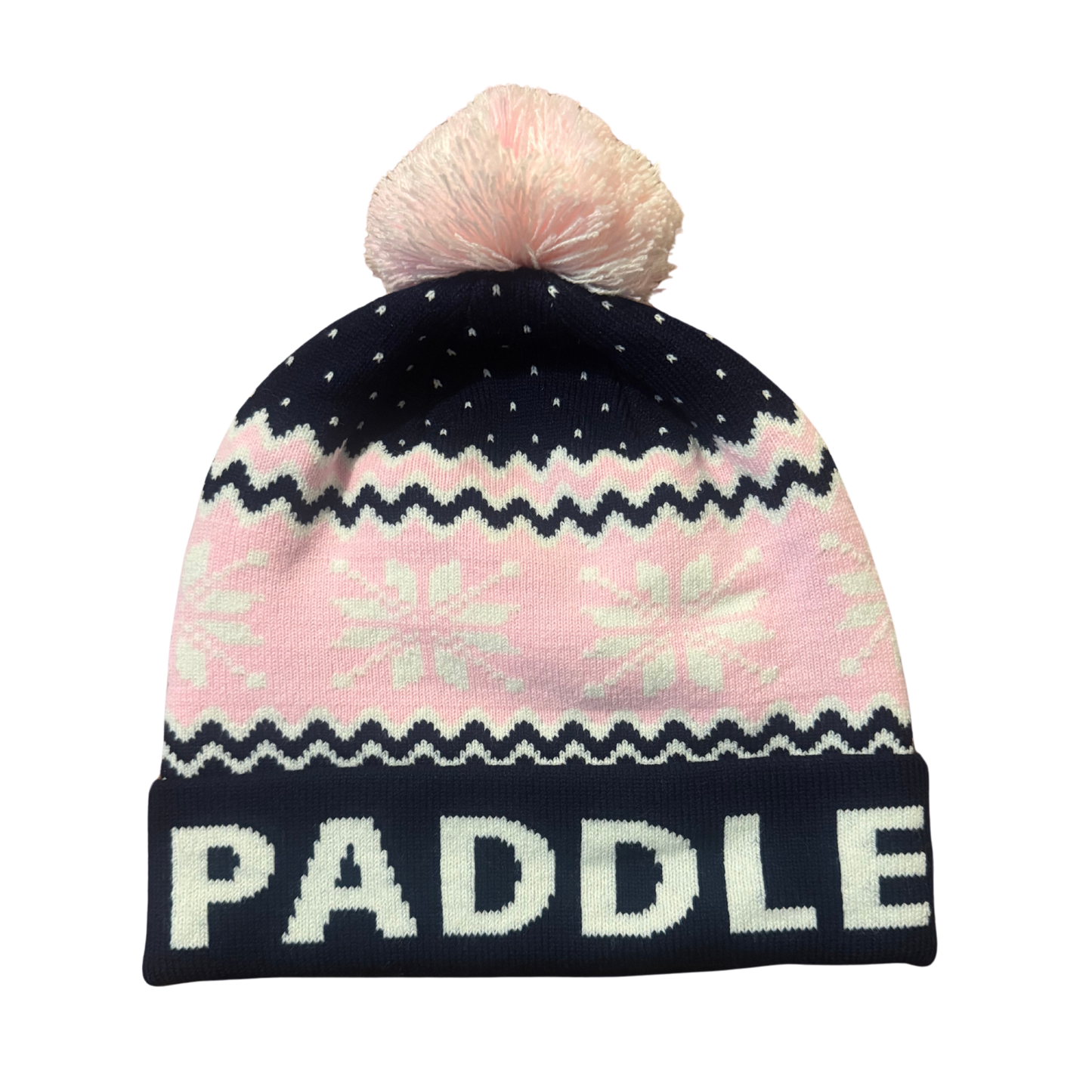 The Let it Snow Paddle Knit Hat