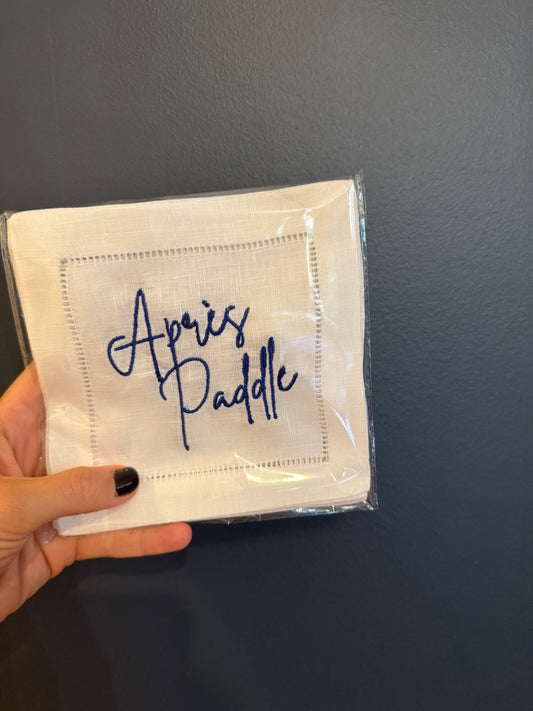 Après Paddle Cocktail Napkins